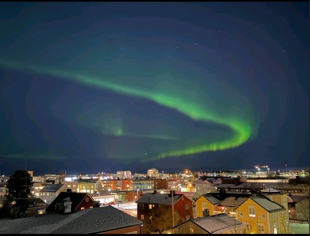 Aurores à Haparanda