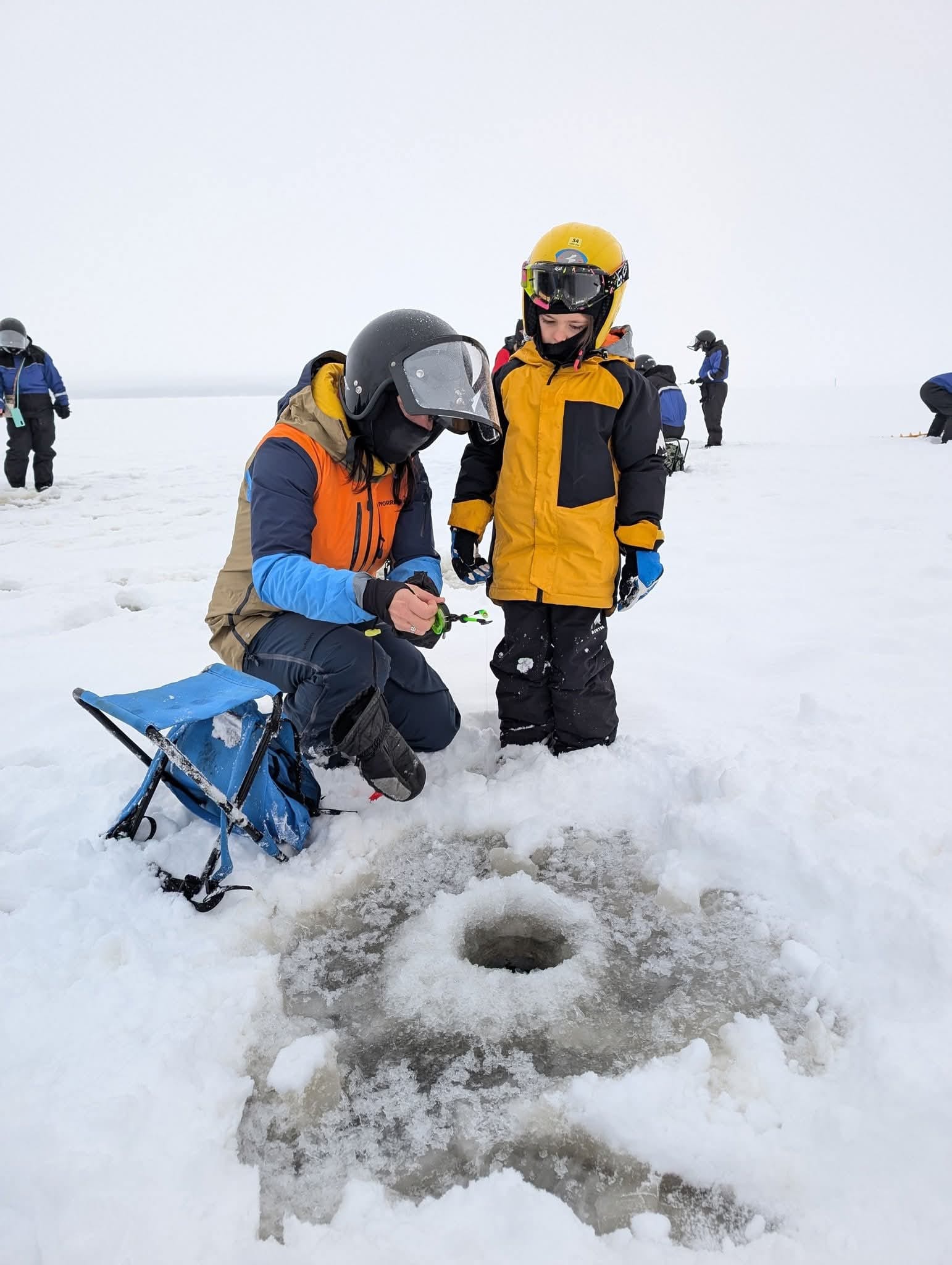 Pêche sur glace, Finlande