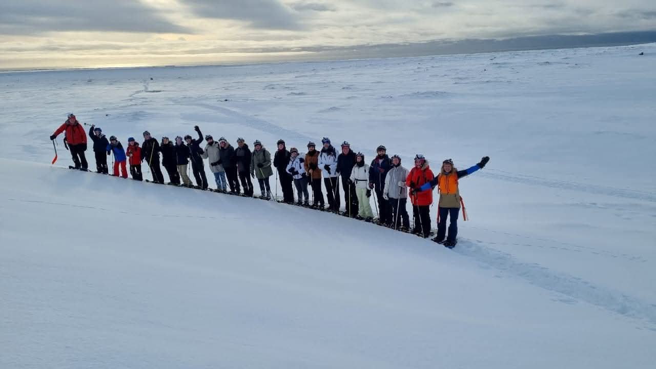 Raquettes en Islande